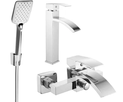 Zdjęcie produktu dla Mexen Libra R62 zestaw wannowy, chrom - 745113R62-00