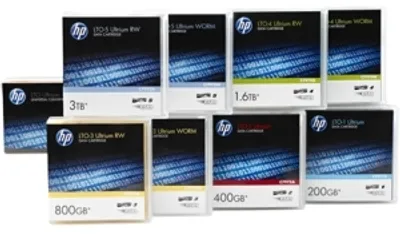 Produktbild von HP C7976AH, LTO, 6250 GB, 2.5:1, Violett, 12.65 mm, 846 m