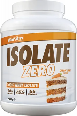 Produktbild von Per4m Whey Isolate Zero (2000g) Carrot Cake - Eiweiße - Molkenprotein-Isolat