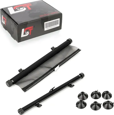 Produktbild von 2x Sonnenschutzrollo UV-Schutz Seitenfenster durchsichtig 40 cm für Audi Porsche