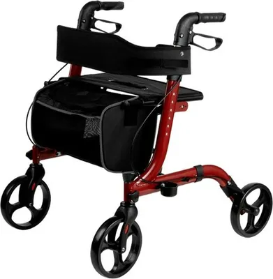 Zdjęcie produktu dla Modern four-wheel walker Lisbon Premium - R