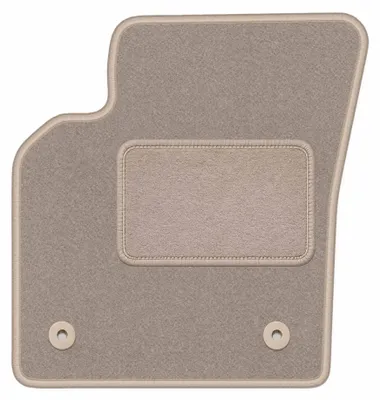 Image de Tapis conducteur en moquette pour Volvo C30 2006-2012 (à hayon) – 1 pièce, beige, sur mesure – Wielganizator LUX