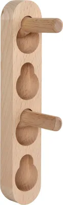 Produktbild von JOWE Konussystem KS32 4 Konusdübel vertikal, Lochabstand 32 mm, Holz Buche