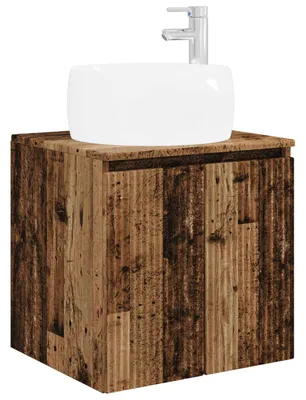 Immagine prodotto di Mobile Lavabo da Parete Legno antico 49,5 x 44,5 x 66 cm