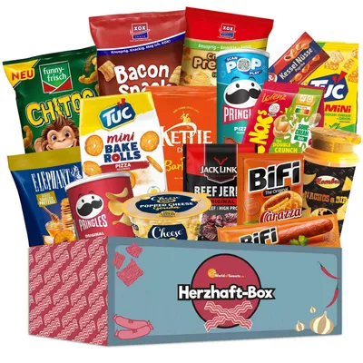Produktbild von World of Sweets Herzhaft-Box