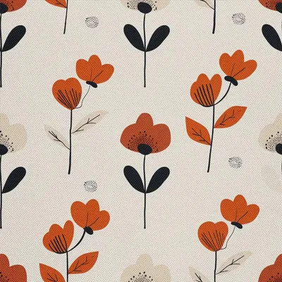 Produktbild von OUTDOOR DEKOSTOFFE OXFORD - Motiv Blumen I DX5169