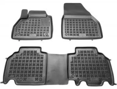 Produktbild von REZAW PLAST Fußmatten Set Gummi für RENAULT KANGOO BE BOP (KW0/1) Vorne+Hinten
