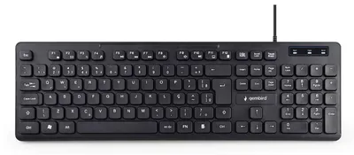 Immagine prodotto di gembird Multimedia-Tastatur US-Layout schwarz