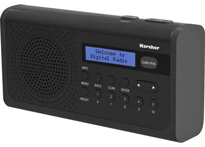 Produktbild von Karcher Digitalradio DAB+ 2405