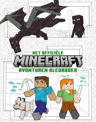 Obrázok produktu pre Minecraft Oficiálne Minecraft omaľovánky