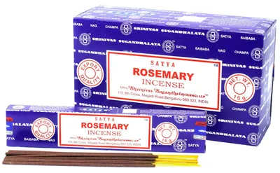 Imagen del producto de Varillas de Incienso Satya 15gm - Romero