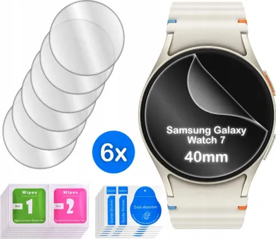 Immagine prodotto di FOLIA do Samsung Galaxy Watch 7 40mm HYDROŻELOWA OCHRONNA na ekran 6 sztuk