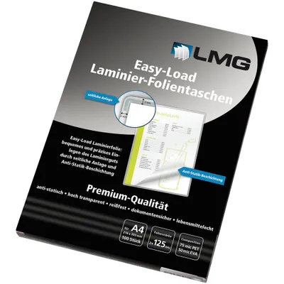 Produktbild von Lmg Easyload A4,125Mic.lam.fol (Lmge-A4-125)
