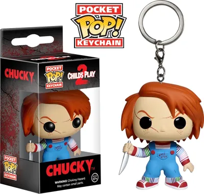Produktbild von Child's Play - Chucky Schlüsselanhänger Funko Pocket POP! Keychain