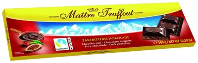 Produktbild von Maître Truffout Zartbitterschokolade 300g