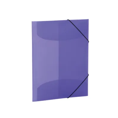 Produktbild von HERMA Eckspannermappe PP DIN A3 violett-transluzent