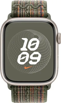 Obrázek produktu pro Apple Nike Sport Loop Apple Watch 42 mm / 44 mm / 45 mm / 49 mm Sequoia / Orange