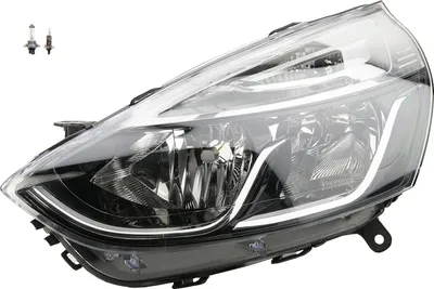 Productafbeelding van Johns, koplamp geschikt voor Renault Clio, modeljaar 09/16 en later, linkerzijde + lamp