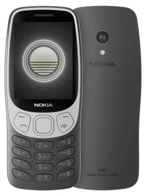 Produktbild von HMD Nokia 3210 (2024), Balken, Dual-SIM, 6,1 cm (2.4"), 2 MP, 1450 mAh, Schwarz
