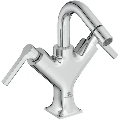 Image de Mitigeur de bidet Ideal Standard BD441AA Joy Neo avec tuyau d'alimentation.