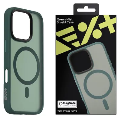 Image de Coque de protection MagSafe, robuste, couleur verte, pour iPhone 16 Pro