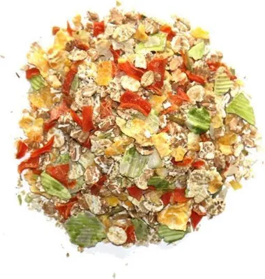Produktbild von Lunderland - Mixflocke mit 30% Gemüseanteil Flocken BARF Zusatz 1kg