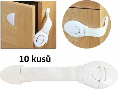 Zdjęcie produktu dla Ag442B Zabezpieczenia Szuflad 10Szt