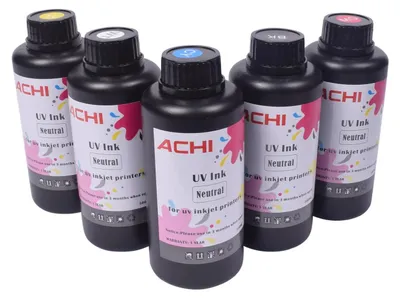Obrázok produktu pre UV atrament, fľaša 500 ml, vysoká kompatibilita, 500 ml UV atramentu