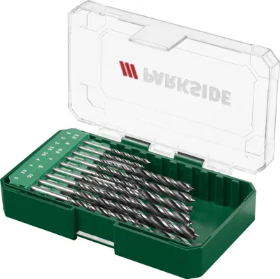 Produktbild von PARKSIDE® Bohrer- und Bit-Set (Holzbohrer Set 15tlg.)