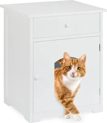 Produktbild von relaxdays Katzenschrank mit Schublade