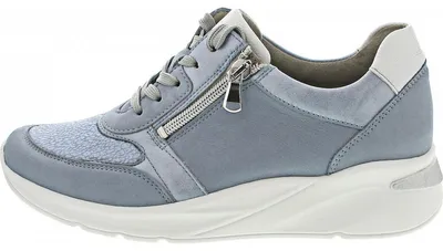 Produktbild von Waldläufer H-Dilara sportlicher Schnürer Blau in Gr. 40.5