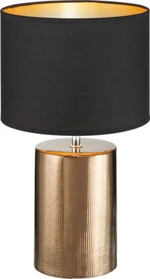 Produktbild von Fischer & Honsel 50658 Bronz Tischleuchte Keramik bronzefarben antik E27