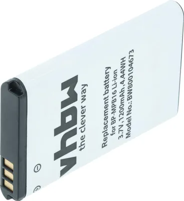 Produktbild von vhbw Akku kompatibel mit Doro HandleEasy 330, 330gsm Handy Smartphone Telefon (1200 mAh, 3,7 V, Li-Ion)