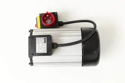 Produktbild von Scheppach Motor 3.5 kW mit Schalter  400V 50Hz | Elektrische Ausrüstung | Original Ersatzteil für Holzspalter OX1-650, OX1-750, HL850