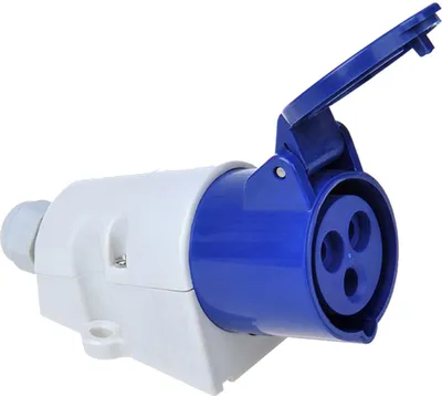 Produktbild von CEE Aufbausteckdose Steckdose Stecker Kupplung  IP44 16A  200V - 250V
