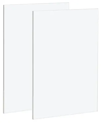 Acrylplatten transparent A4 210x297 mm 3 mm 2 Stück