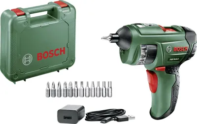 Immagine prodotto di Bosch PSR Select Cordless Screwdriver (Integrated 3.6V - 1.5Ah Battery with Micro USB Charging)
