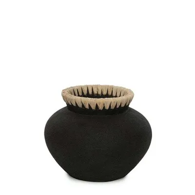 Immagine prodotto di Bazar Bizar Il Vaso Styly - Nero Naturale - S