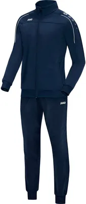 Produktbild von JAKO Kinder Trainingsanzug Polyester Classico, Farbe:marine, Größe:104