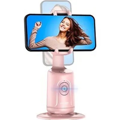 Produktbild von Gimbal Smartphone, AI Erkennung, 360° Drehung, Handy Selfie Halter Gimbal, Keine APP erforderlich, Handy-Kopf mit automatischer Gesichtserkennung