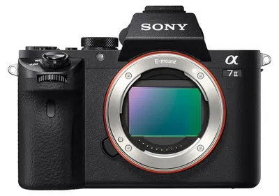 Obrázok produktu pre Sony ILCE-7M2, 24,3 MP, 6000 x 4000 px, CMOS, Full HD, 556 g, Čierna