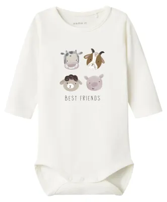 Produktbild von NAME IT Herren Nbmlamb Ls Body Box, Cloud Dancer, Numeric_62