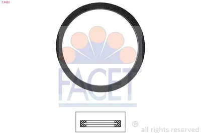 Produktbild von FACET Dichtung Thermostat 7.9502 für OPEL ZAFIRA B (A05)