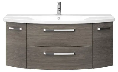 Produktbild von Pelipal Serie 4010 Waschtisch mit Unterschrank 4010.1200019 Graphit Str. quer 120,5 cm