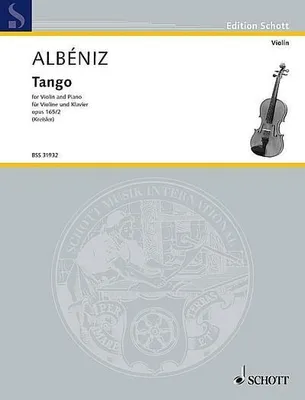 Produktbild von Tango op.165,2für Violine und Klavier