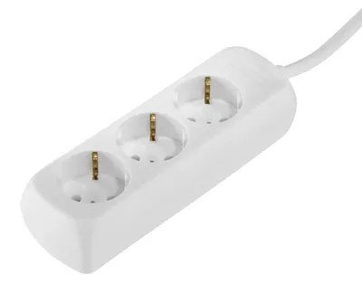 Produktbild von Hama 00030528 Spannungsschutz Weiß 3 AC-Ausgänge 230 V 1,4 m
