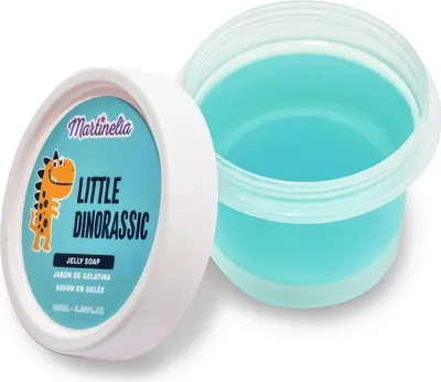 Immagine prodotto di MARTINELIA | Sapone per mani e corpo Dinorassic - 100ml - Adatto ai bambini - Divertente consistenza in gel