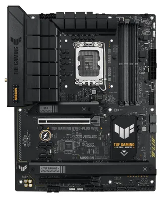 Produktbild von Asus 90Mb1Er0-M1Eay0 Tuf Gaming B760-Plus Wifi//Lga1700,B760,Usb3.2 Gen 2X2,Mb