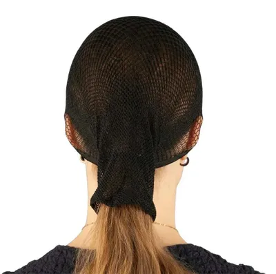 Zdjęcie produktu dla Kentucky Haarnetz, 2 sztuki, czarny kolor. Jeden rozmiar, czarny