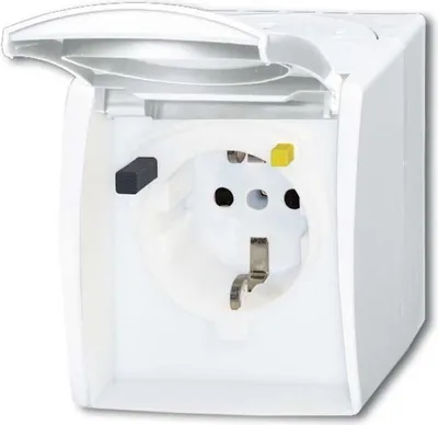 Produktbild von Busch-Jaeger 3120 EWB-53. Buchsen-Typ: Typ F, Temperaturbereich in Betrieb: -25 - 40 °C, : CE. Produktfar